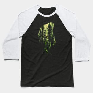 Sasquatch Shadow Tee Baseball T-Shirt